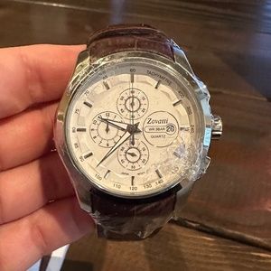 Brand New Zovatti Aeronautica Men’s Watch with Leather band